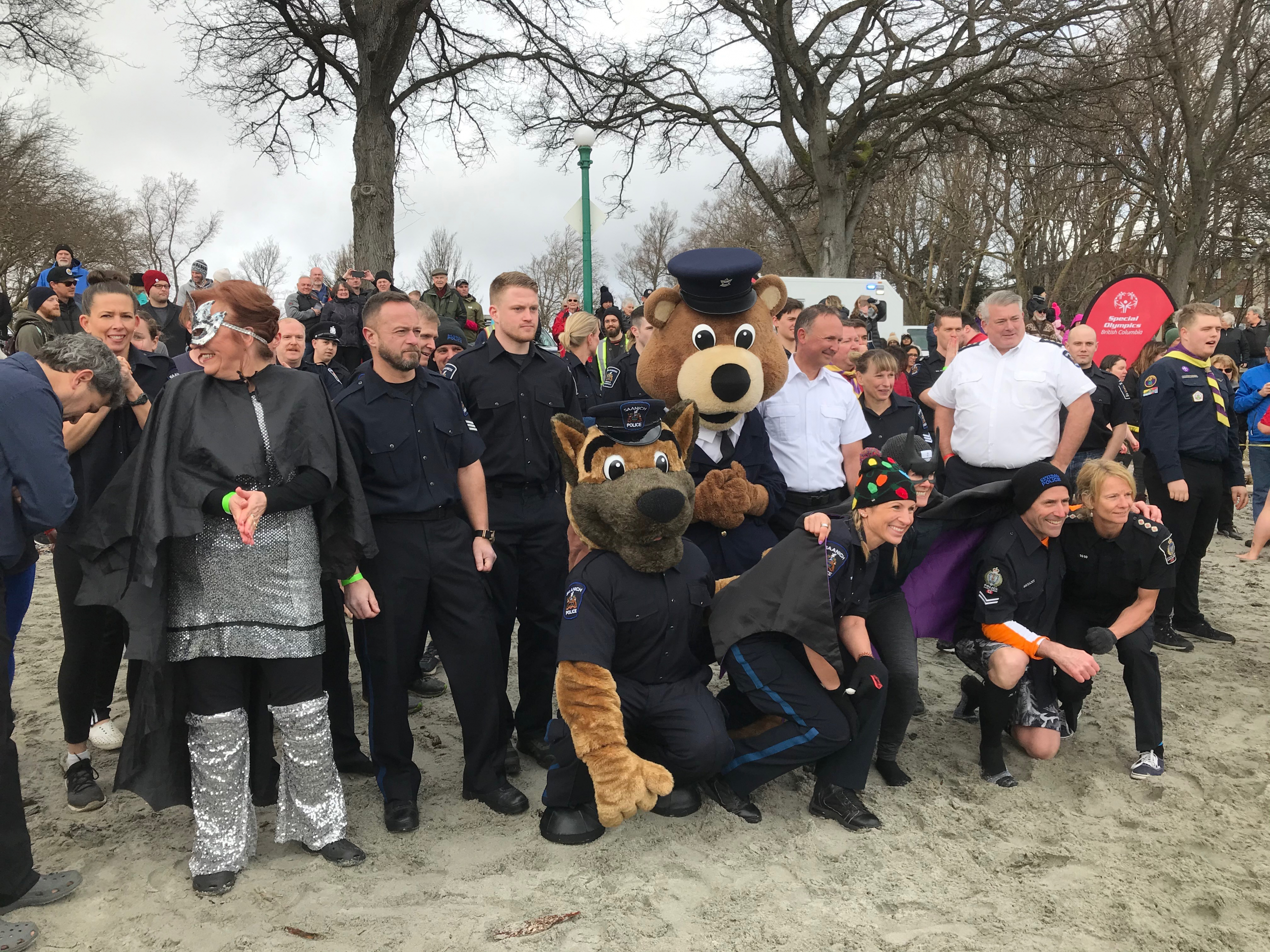 SPA at the Polar Plunge for Special Olympics